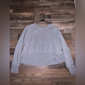 Womens Nike Dri-fit Crop Sweater